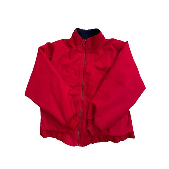 Vintage Red Kap Quilt Lined Work Jacket Workwear Mechanic Size Large Red USA - Picture 1 of 5